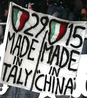Il “Made in Italy”? Spesso è una truffa. Viva l’onestà dei cinesi!